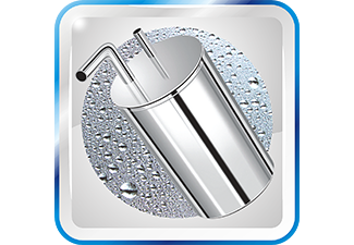 Stainless Steel Tank Tangki air terbuat dari 100% stainless steel dengan teknologi pengelasan dari luar tangki & diproses tanpa bahan kimia, tangki lebih higienis, anti bocor & tidak berkarat.