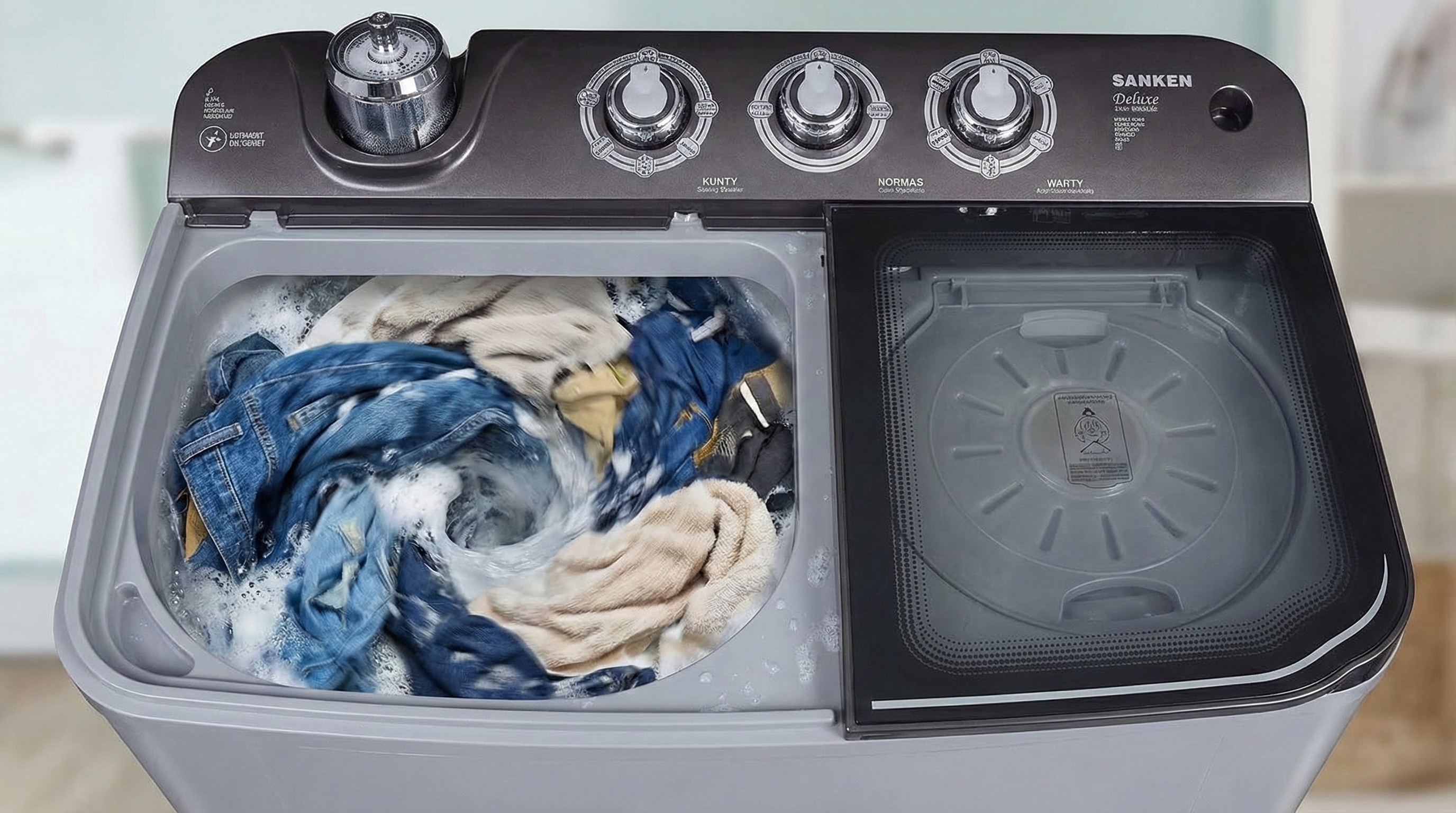 Rekomendasi Mesin Cuci 2 Tabung Sanken yang Paling Tahan Banting
