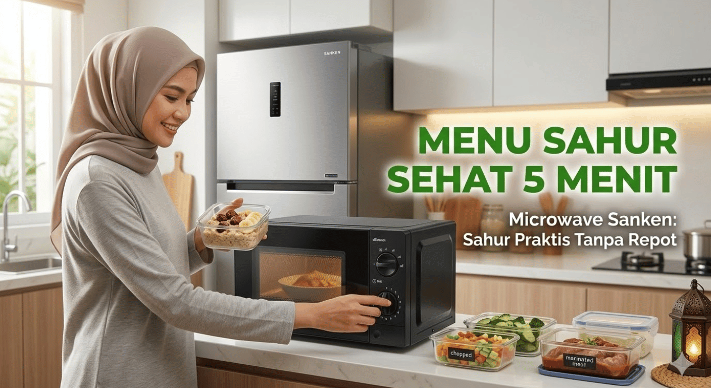 Apa Saja Ide Menu Sahur Sehat dan Cepat dengan Menggunakan Microwave SANKEN