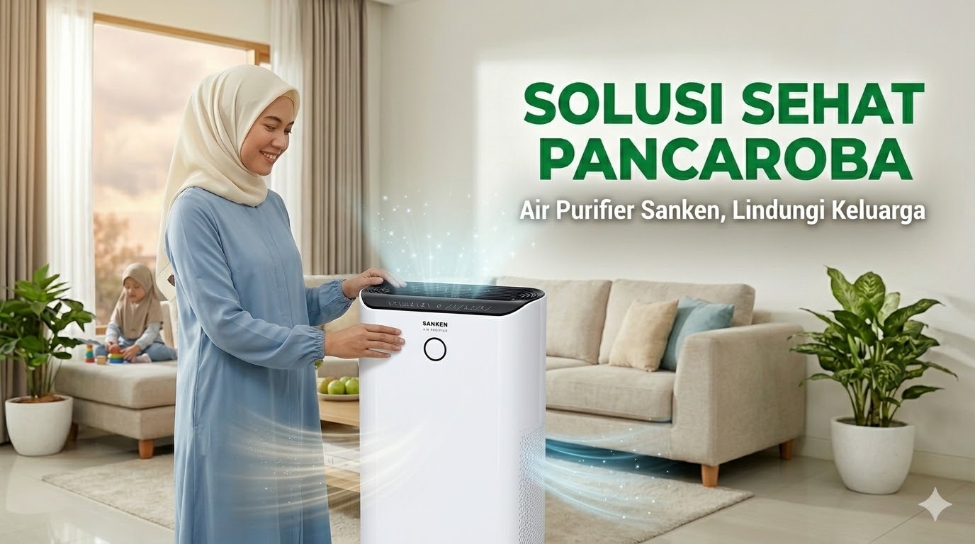Mengapa Air Purifier Sanken Wajib Ada di Ruang Keluarga Saat Musim Pancaroba
