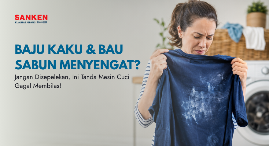 Baju Masih Berbau Sabun dan Kaku Setelah Dicuci Begini Cara Membilasnya