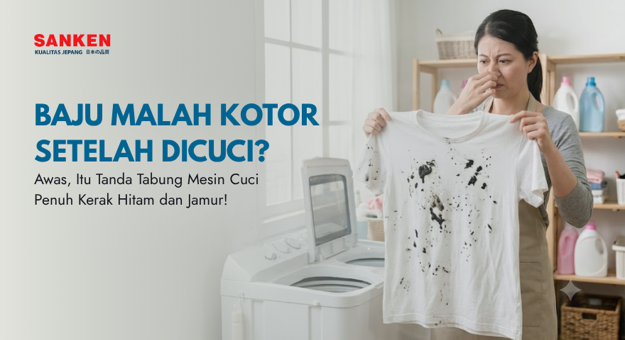 Panduan Aman Membersihkan Tabung Mesin Cuci Dua Tabung dari Kerak Hitam