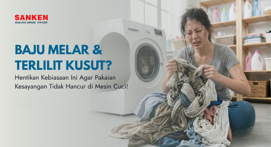 Baju Sering Melar dan Terlilit di Mesin Cuci Pahami Fungsi Mode Pencucian Ini