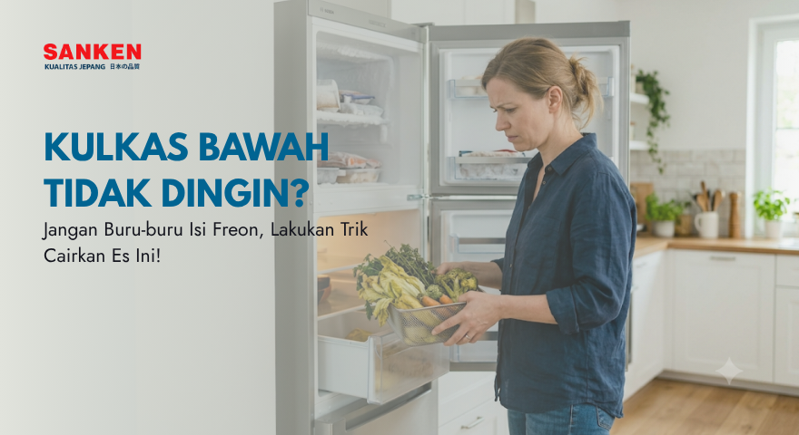 Kulkas Dua Pintu Bagian Bawah Tidak Dingin Selamatkan Makanan Anda dengan Trik Ini