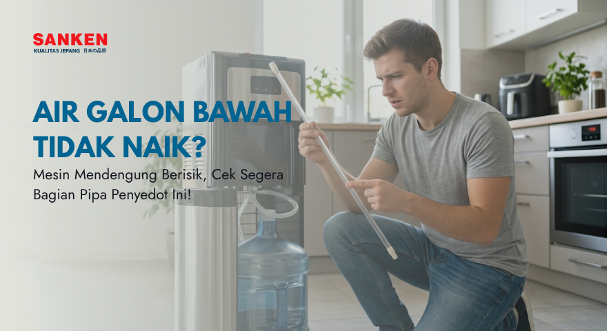 Air Galon Bawah Tidak Mau Naik ke Dispenser Lakukan Pengecekan Selang Ini