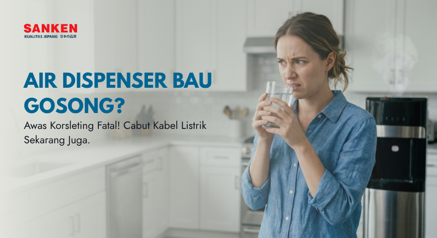 Air Dispenser Berbau Gosong dan Terasa Tidak Enak Cabut Kabel Listrik Sekarang Juga