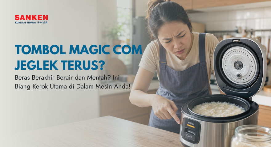 Tombol Cook Magic Com Sering Jeglek Sendiri Padahal Nasi Belum Matang Sempurna