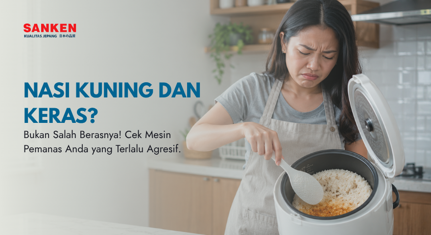 Nasi Cepat Kuning dan Kering di Rice Cooker Jangan Langsung Dibuang